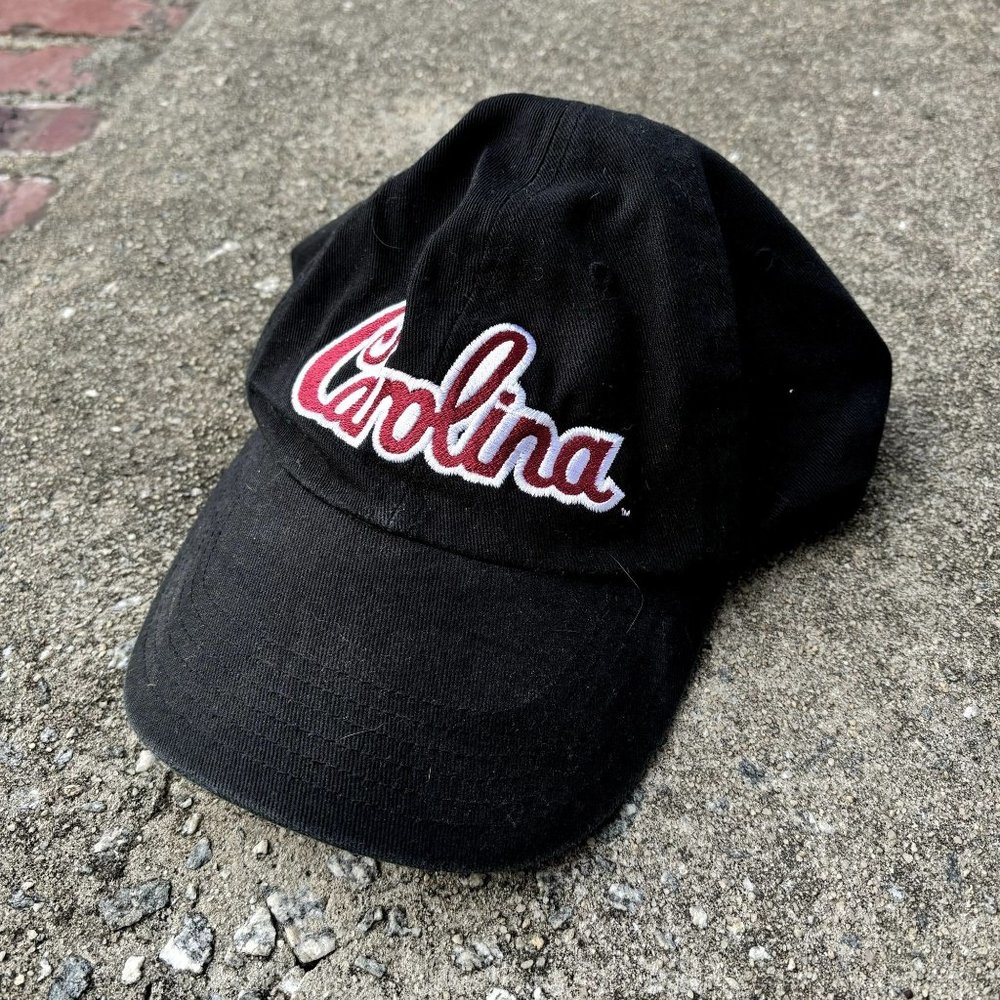 USC Carolina Gamecocks Baseball Hat Cap Black Garnet Red OS Adjustable R55 Adult